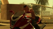 GTA 5 Moto Driving Animation para GTA San Andreas miniatura 8