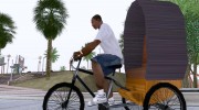 Rickshaw para GTA San Andreas miniatura 1