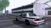 New Ford Crown Victoria FBI Police Unit para GTA San Andreas miniatura 2