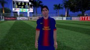 Lionel Messi Barcelona для GTA San Andreas миниатюра 1