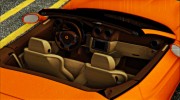 Ferrari California для GTA San Andreas миниатюра 9