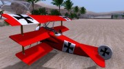 Fokker DR1 para GTA San Andreas miniatura 2