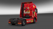 Скин Angry Birds для Volvo FH 2012 для Euro Truck Simulator 2 миниатюра 2