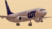 Boeing 737-800 LOT Polish Airlines для GTA San Andreas миниатюра 11