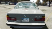 BMW 540i (E34) для GTA 4 миниатюра 4