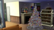 4 Recoloured Holiday Christmas Tree Set for Sims 4 miniature 4