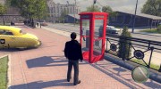 Красная телефонная будка для Mafia II миниатюра 2