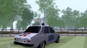 Dacia 1300 Politie для GTA San Andreas миниатюра 3