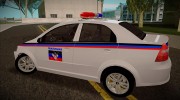 Chevrolet Aveo Милиция ДНР para GTA San Andreas miniatura 3