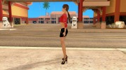 Skin Girl NFS PS for GTA San Andreas miniature 2