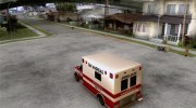 Ambulance 1987 San Andreas для GTA San Andreas миниатюра 3