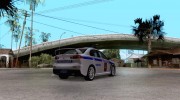 Mitsubishi Lancer Evolution X ППС Полиция para GTA San Andreas miniatura 4