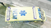 INEM Ambulance for GTA 4 miniature 8