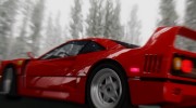 1989 Ferrari F40 (US-Spec) для GTA San Andreas миниатюра 12