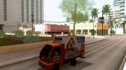 Hafei Camion de Gas для GTA San Andreas миниатюра 1