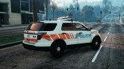Ford Explorer Swiss - GE Police para GTA 5 miniatura 3