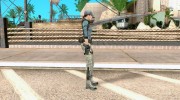 Jill Valentine из RE5 для GTA San Andreas миниатюра 4