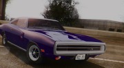 1970 Dodge Charger R/T 440 (XS29) for GTA San Andreas miniature 7