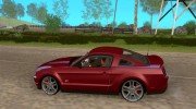 Ford Mustang 2011 GT для GTA San Andreas миниатюра 2