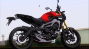 Yamaha MT 09 para GTA San Andreas miniatura 30