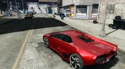 Lamborghini Reventon для GTA 4 миниатюра 3