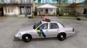 Ford Crown Victoria New Jersey Police para GTA San Andreas miniatura 2