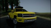 Chevrolet Silverado 1500 HD Stock version для GTA San Andreas миниатюра 13
