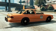 San Andreas Stanier Taxi V1 для GTA 5 миниатюра 3