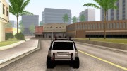 NFS Undercover COP SUV для GTA San Andreas миниатюра 3