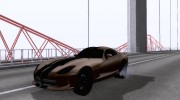 Dodge Viper SRT 2013 for GTA San Andreas miniature 5