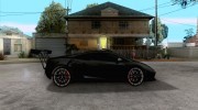 Lamborghini Gallardo Racing Street для GTA San Andreas миниатюра 5