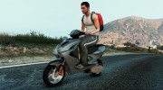 Yamaha Aerox для GTA 5 миниатюра 1