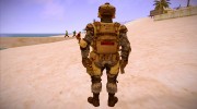 Штурмовик ЧВК Blackwood из Warface para GTA San Andreas miniatura 2