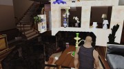 Новый интерьер в доме CJ для GTA San Andreas миниатюра 7