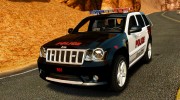 Jeep Grand Cherokee SRT8 2008 Police [ELS] for GTA 4 miniature 1