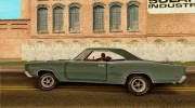 Dodge Coronet RT 1969 440 для GTA San Andreas миниатюра 3