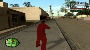Цифровой показатель жизни противников для GTA San Andreas миниатюра 3