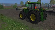 John Deere 6150M для Farming Simulator 2015 миниатюра 4