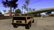 Hummer H6 para GTA San Andreas miniatura 4