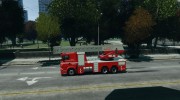 Scania Fire Ladder v1.1 для GTA 4 миниатюра 2