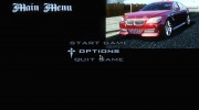 Меню и экраны загрузки BMW HAMANN в GTA 4 для GTA San Andreas миниатюра 4