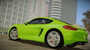 Porsche Cayman S 2014 для GTA San Andreas миниатюра 6