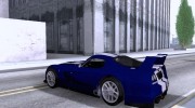 Dodge Viper GTS-R Concept для GTA San Andreas миниатюра 2