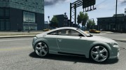 Audi TT 2007 quattro Sport для GTA 4 миниатюра 5