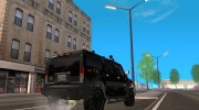FBI Hummer H2 для GTA San Andreas миниатюра 4