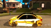 Lada Granta - ВАЗ 2190 GOLD для GTA San Andreas миниатюра 2