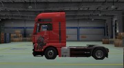 Скин Deadpool для MAN TGX for Euro Truck Simulator 2 miniature 2