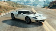 Unmarked 2005 Ford GT for GTA 5 miniature 1