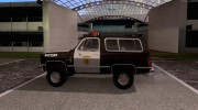 Chevrolet Blazer K5 Sheriff version 1986 for GTA San Andreas miniature 2