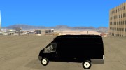 Ford Transit SWAT для GTA San Andreas миниатюра 2
